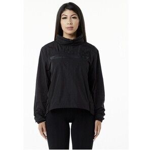 ALPHALETE Women’s Performance Endure Pullover - Black, Size Small